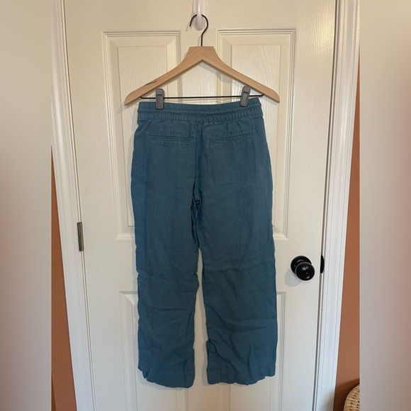 Athleta Retreat Linen Wide Leg Pants - Picture 6 of 9